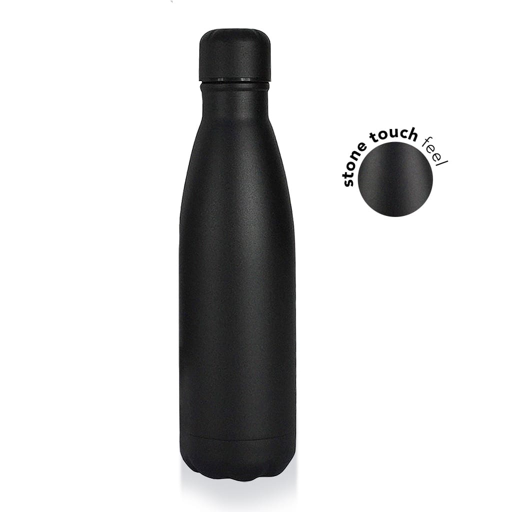 RONDA – Stone Touch Insulated Water Bottle – Black