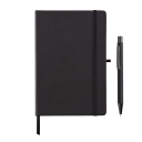 BORNA - Giftology A5 Hard Cover Notebook and Pen Set - Black