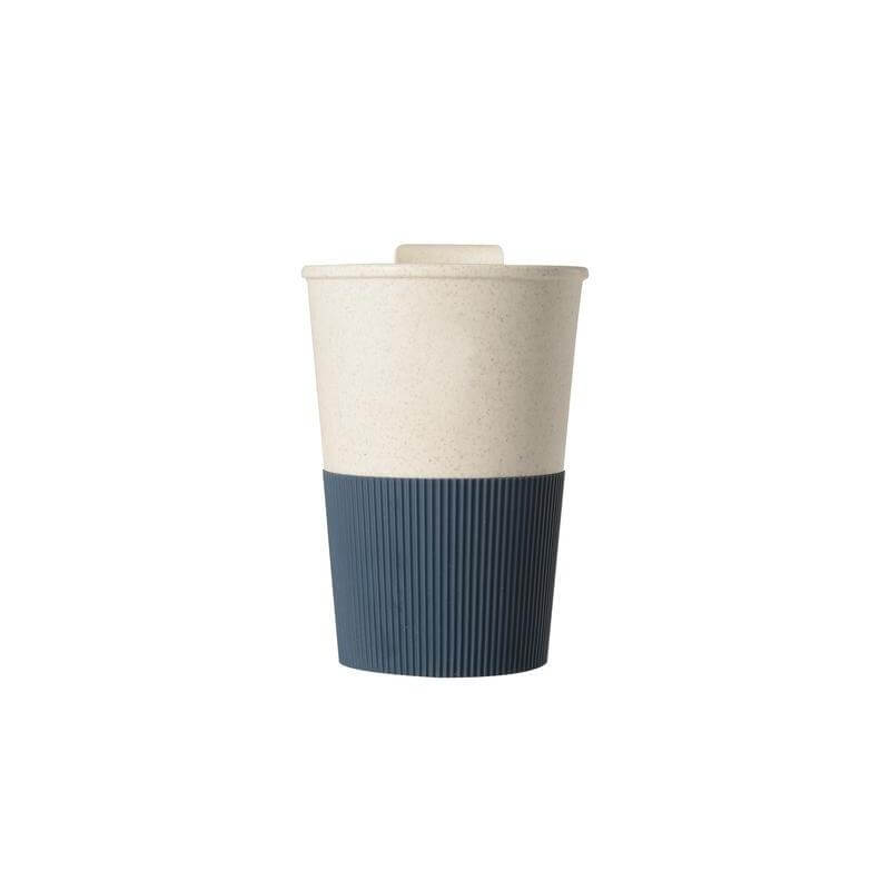 MALTA – Reusable Wheatstraw Cup 350ml – Blue