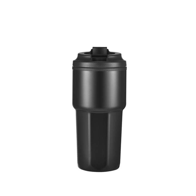 KAVALA – Giftology Steel/PP Double Wall Travel Mug 500ml – Black