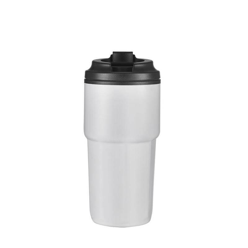 KAVALA – Giftology Steel/PP Double Wall Travel Mug 500ml – White