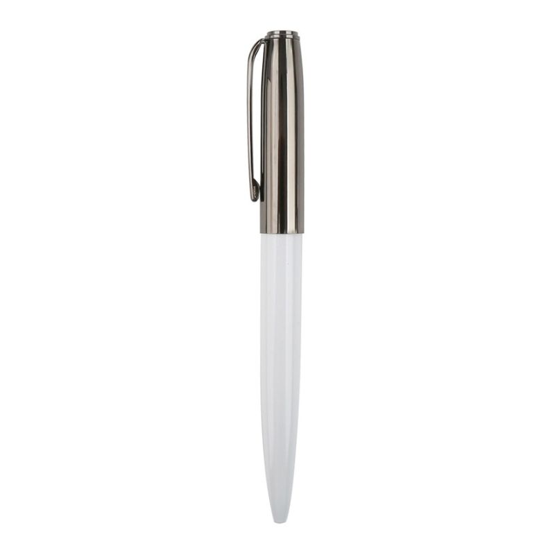 BODEN - Metal Ball Pen - White