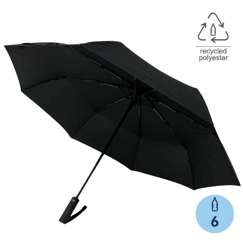 URBINO – Santhome RPET Auto-Open 23″ Umbrella with SPF50 UV Protection