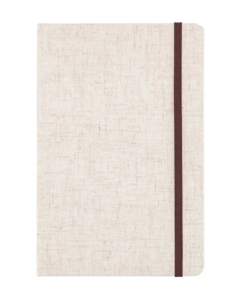 KUMLA – eco-neutral A5 Canvas Hard Cover Notebook