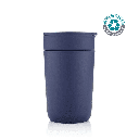 [DWHL 3164] SAVONA - Hans Larsen Premium Ceramic Tumbler With Recycled Protective Sleeve - Blue