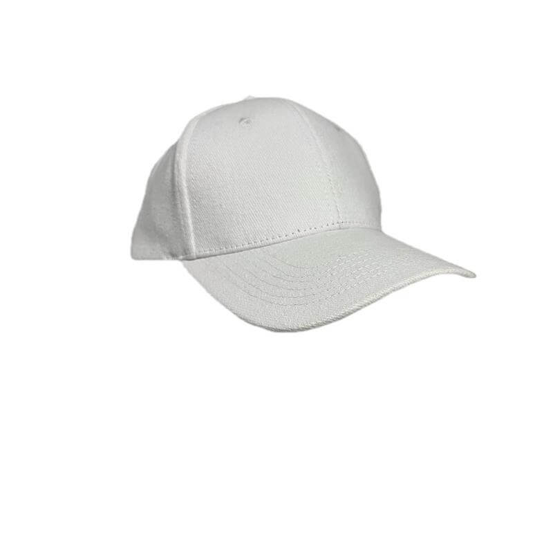 TARTU – 6 Panel Heavy Brushed Cotton Cap – White