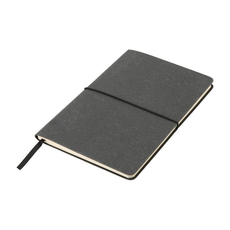 KOTEL – eco-neutral A5 Recycled Leather Soft Cover Notebook – Black