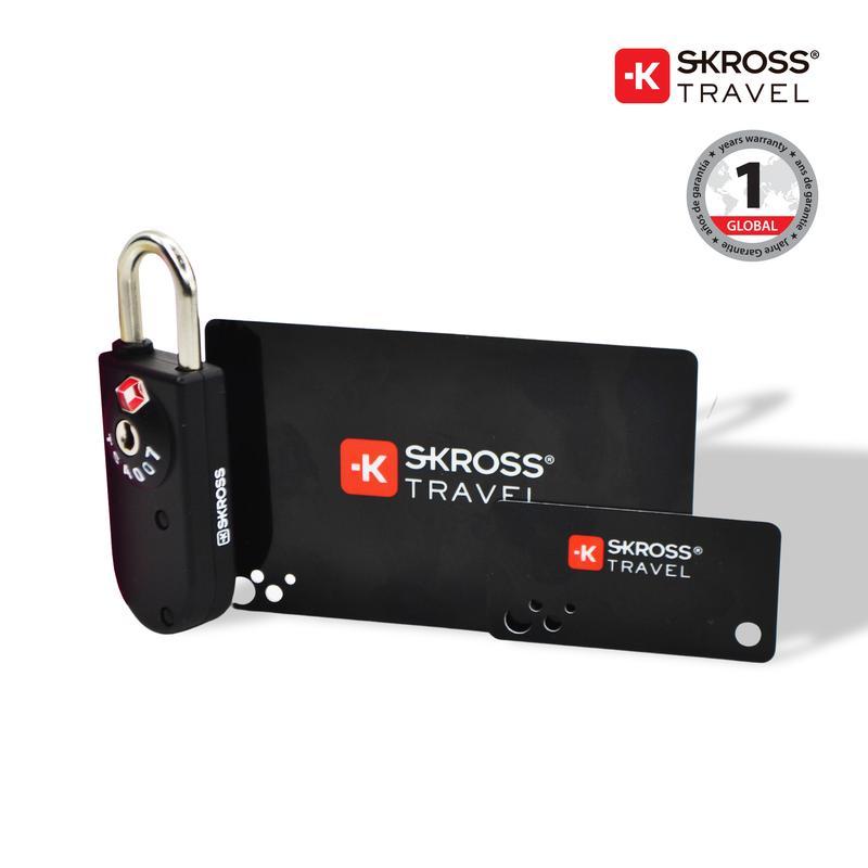 SKROSS Travel – TSA Lock Gift Set with 2 Card Keys