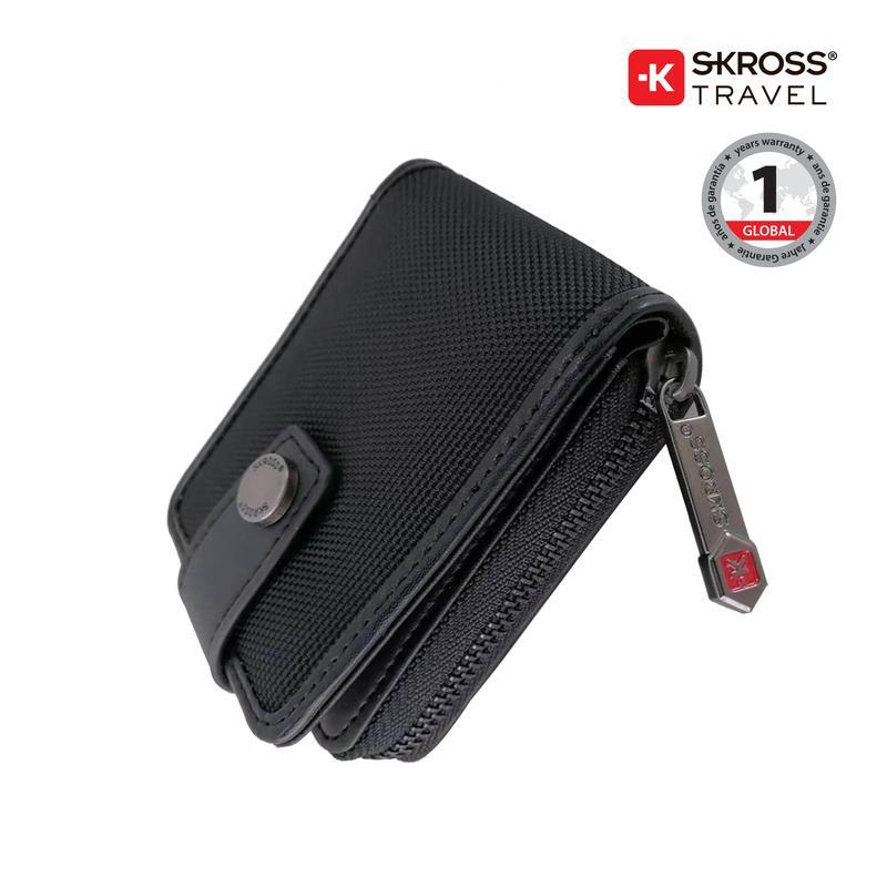 SKROSS Travel – Secure Card & Coin Executive Wallet