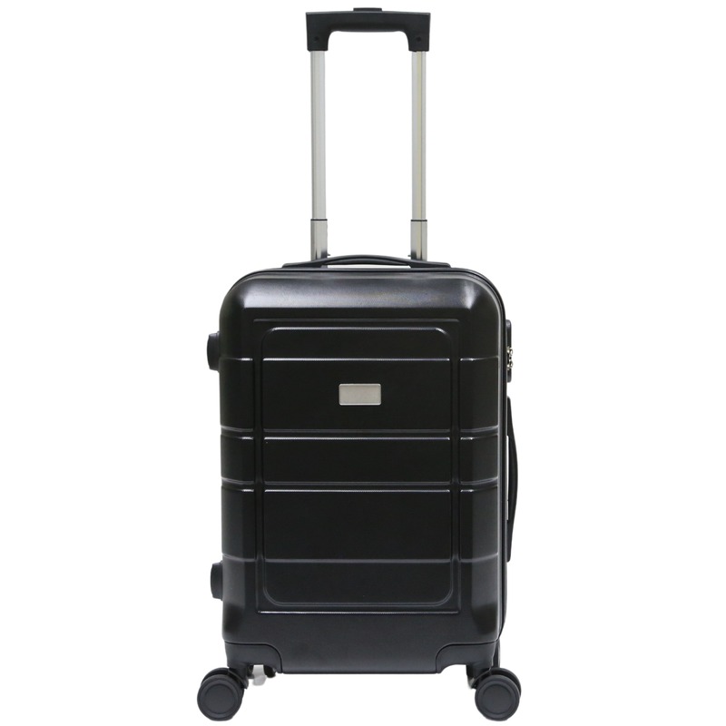 GENOVA – Classic Cabin Trolley Bag – Black