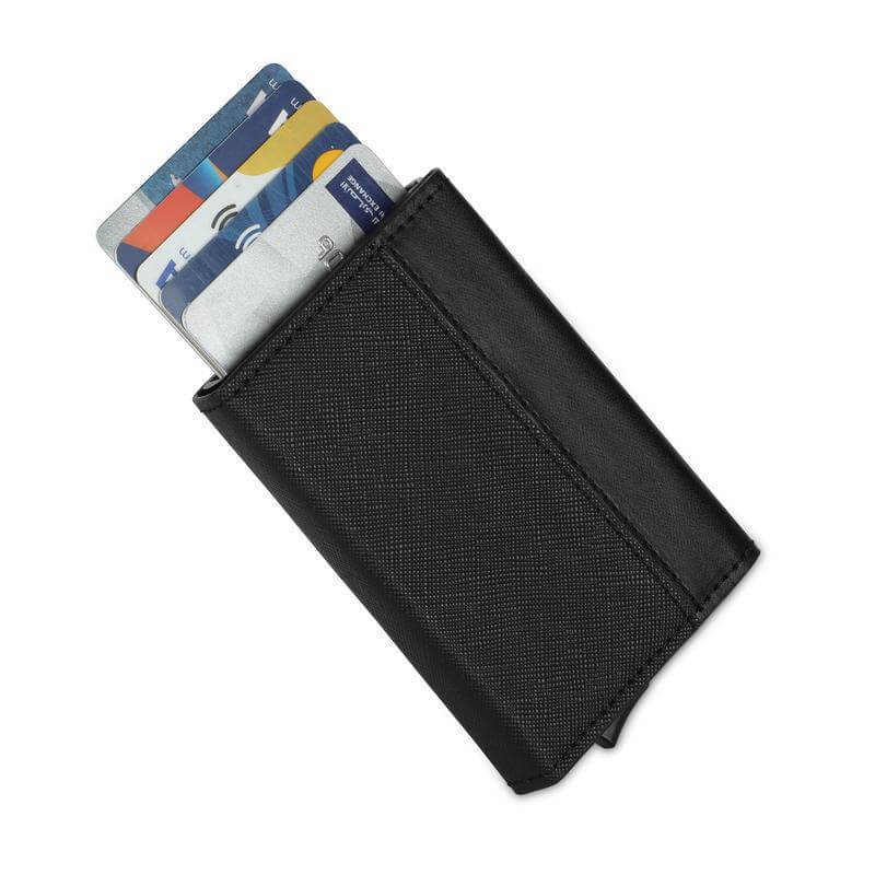 TORINO – SANTHOME RFID Sliding Card Holder – Black