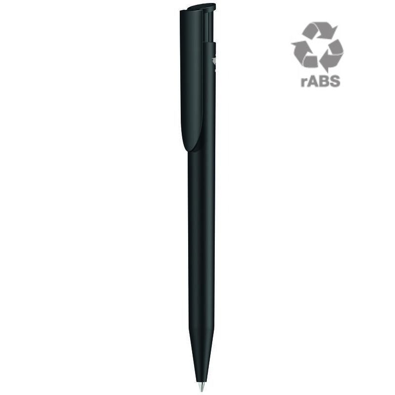 UMA HAPPY RECY Recycled Plastic Pen – Black