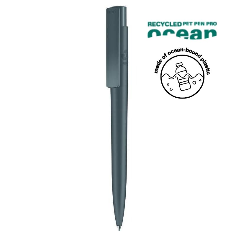 UMA PRO F OCEAN Recycled Plastic Pen – Dark Grey