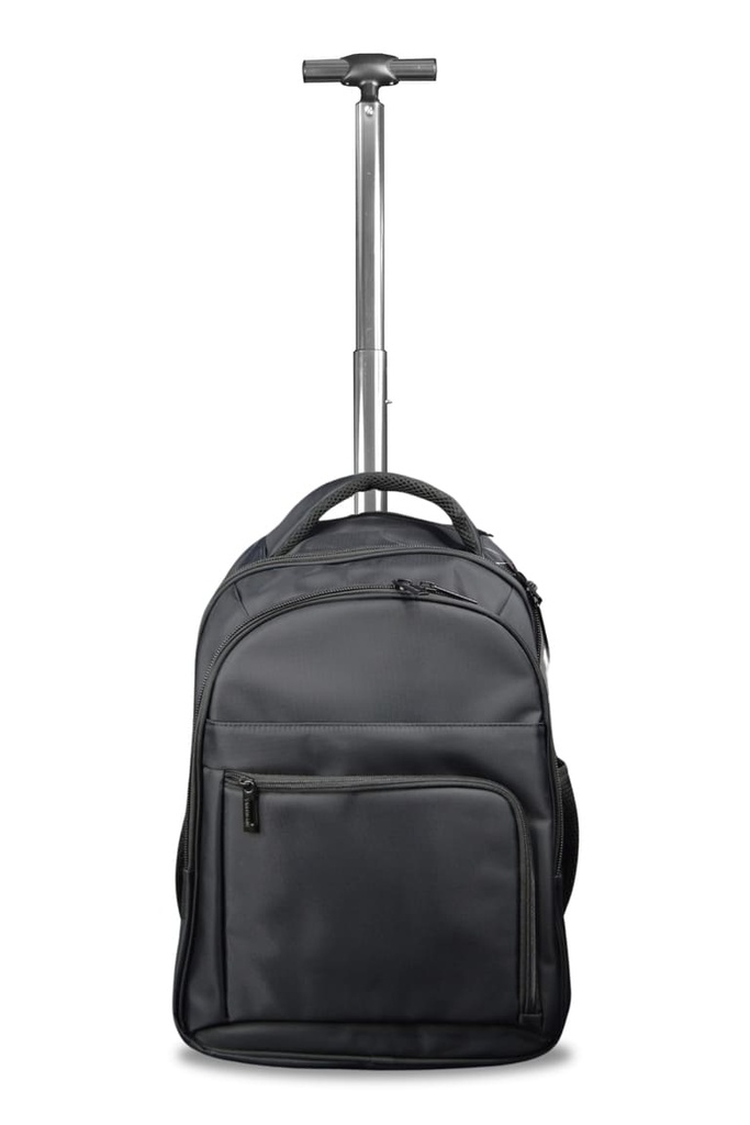 BREE – SANTHOME 2 Wheels Trolley Backpack – Black