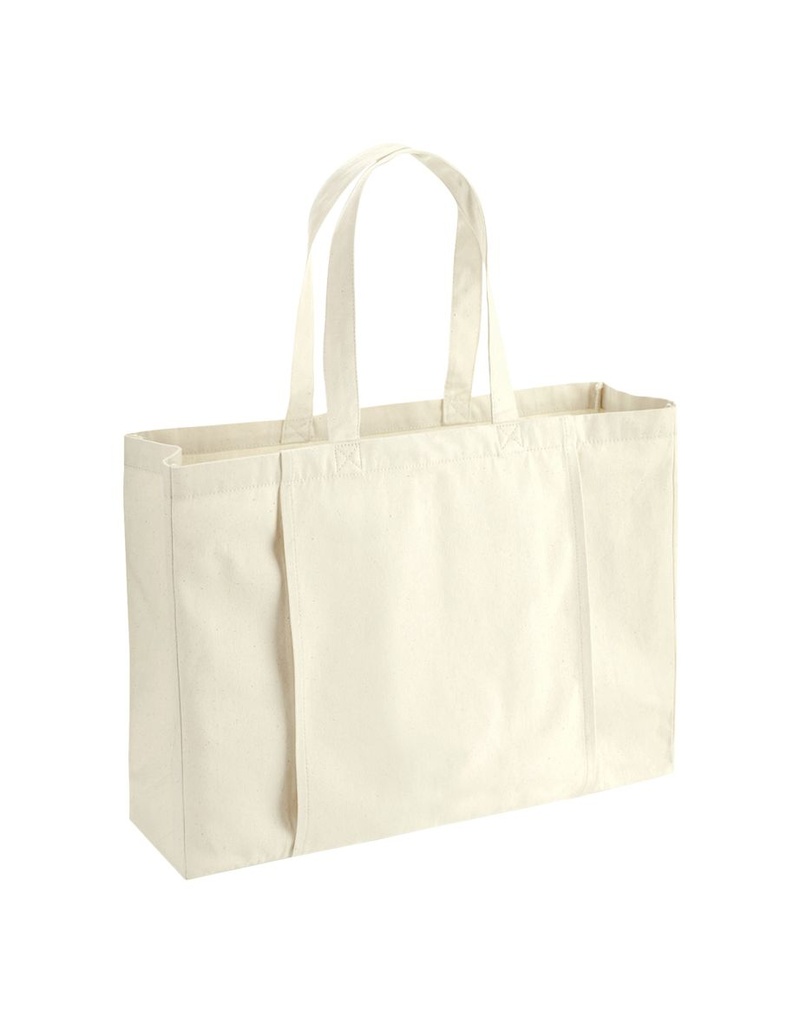 HURUP – Gym/Yoga 310GSM Cotton Tote Bag – White