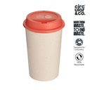 Circular NOW Cup 12oz Cream & Caught Out Coral