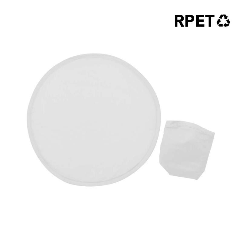 SENOVO - RPET Foldable Frisbee - White	