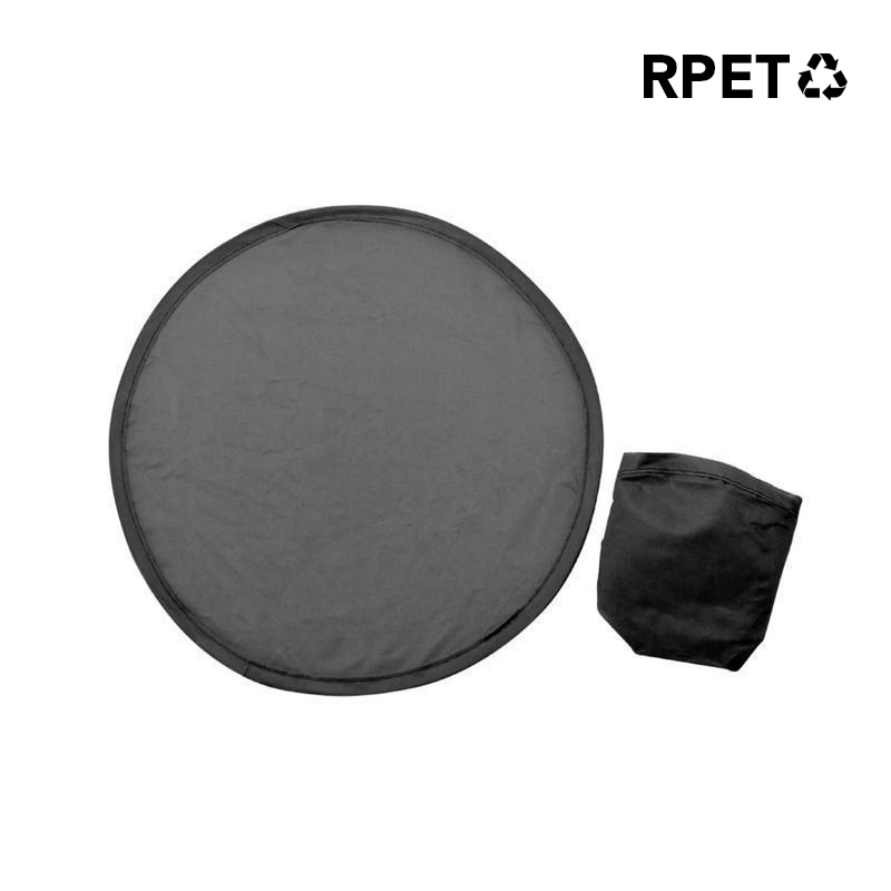 SENOVO - RPET Foldable Frisbee - Black	