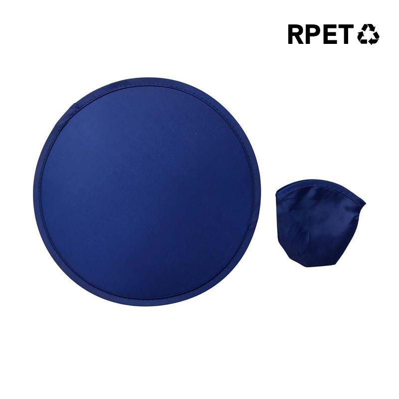 SENOVO - RPET Foldable Frisbee - Navy Blue	