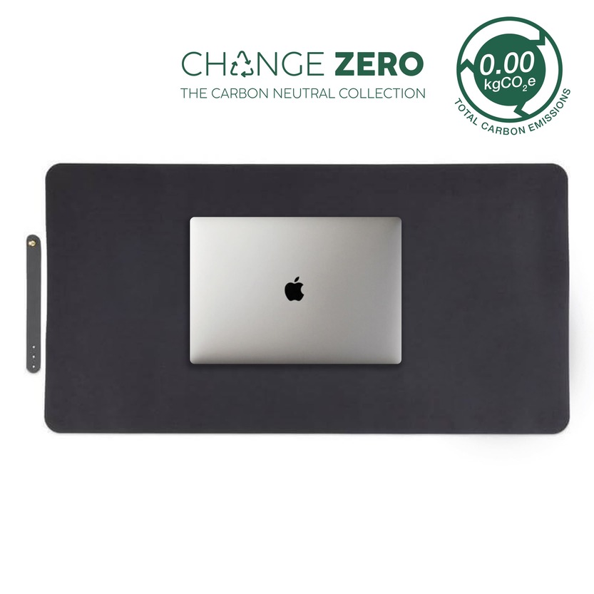 ZILE – CHANGE ZERO Recycled PU Desk Pad – Black