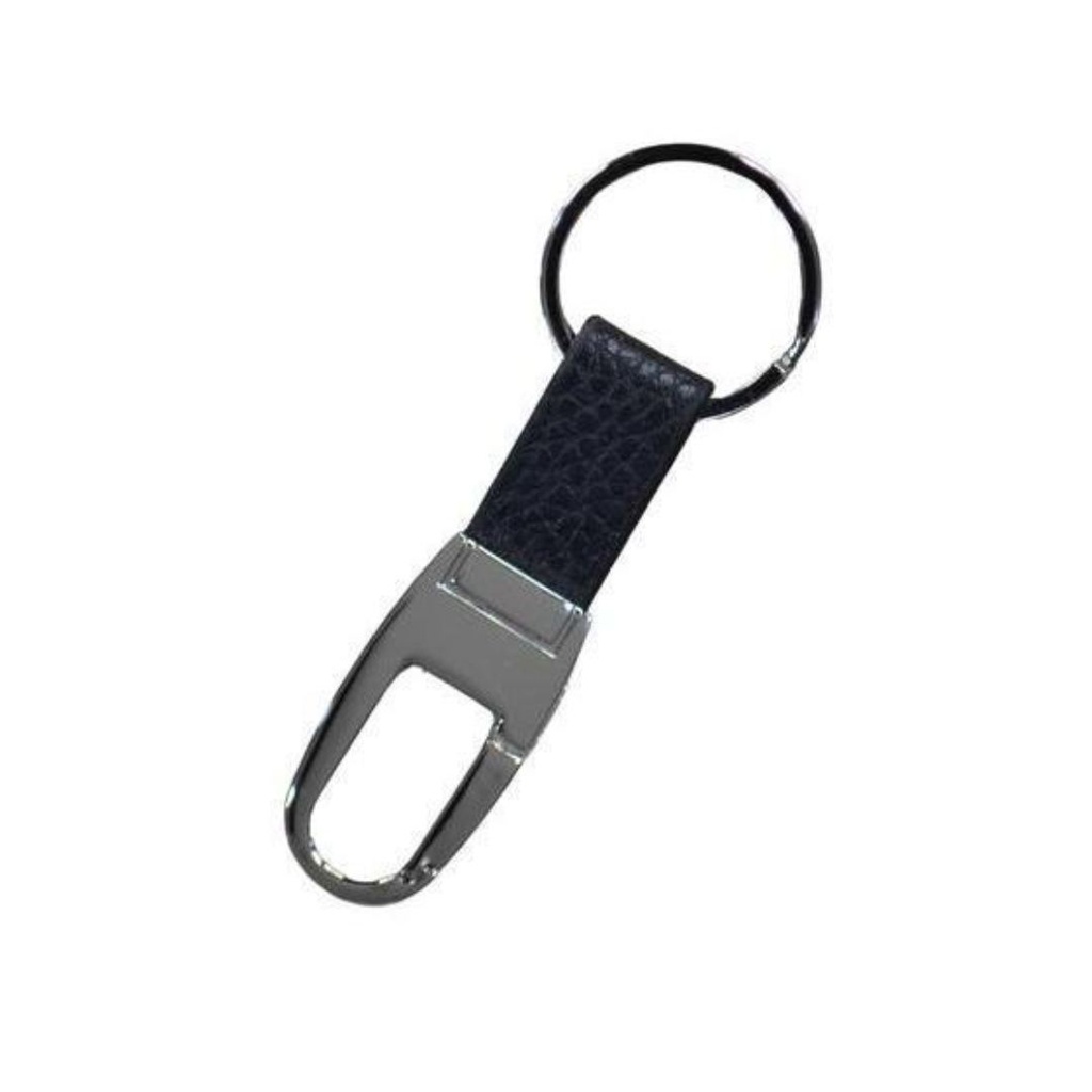 OGRE – Metal Keychain – Silver/Black