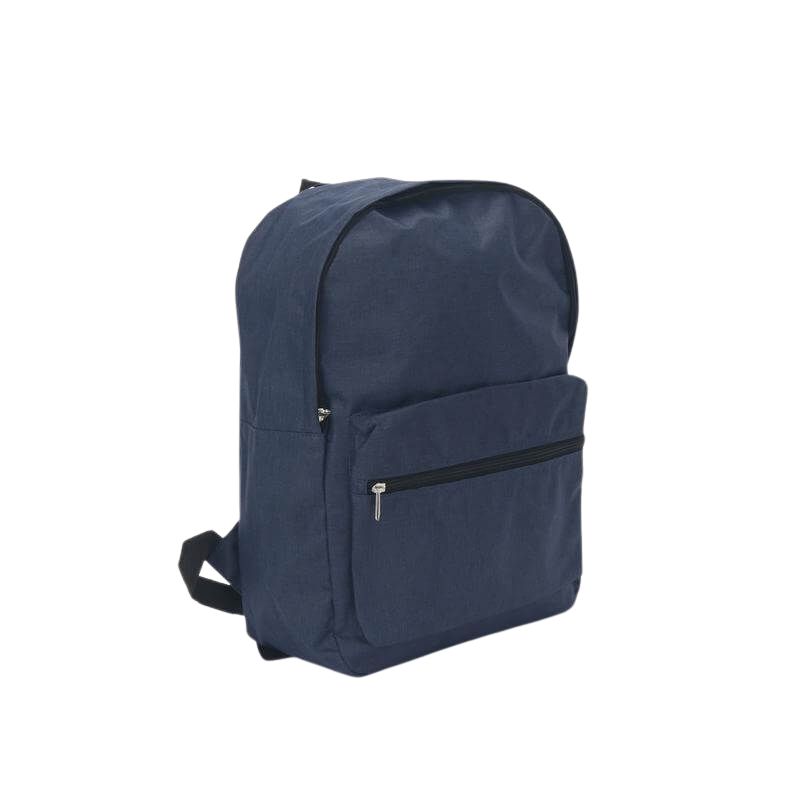 AKBEZ – Promotional 15″ 300D Polyester Backpack – Navy Blue