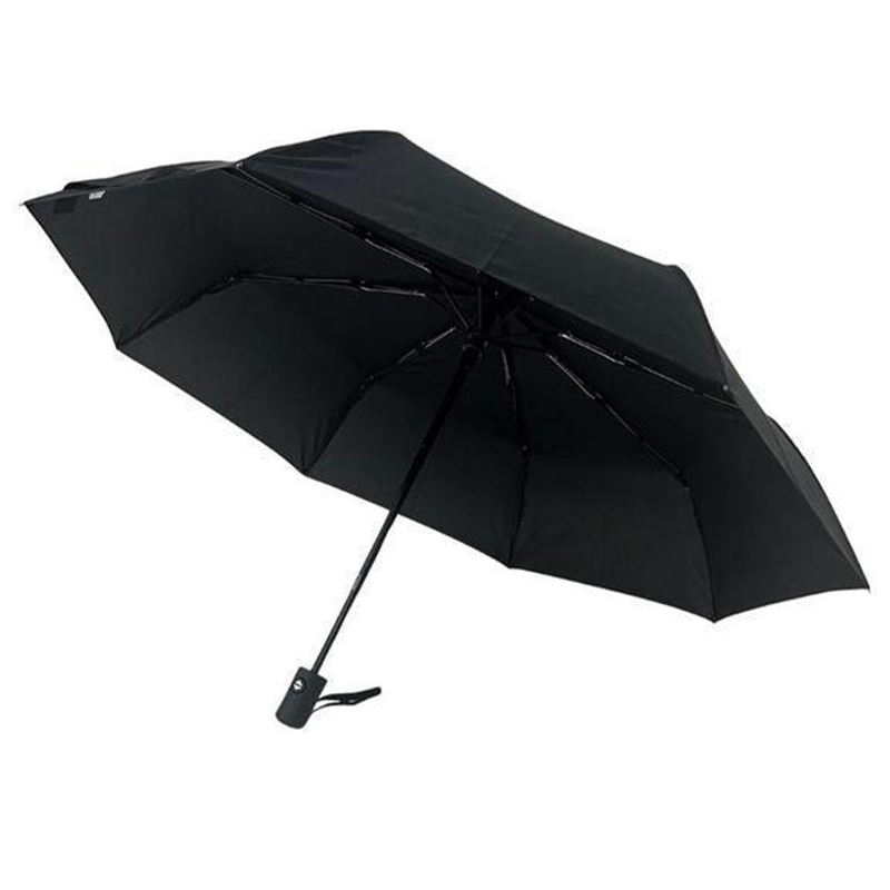 LORCH – Giftology Auto-Open 21″ Umbrella with Sleeve – Black