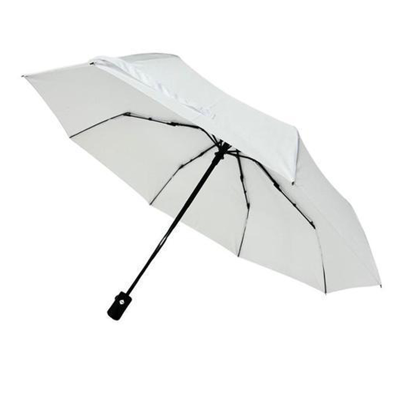 LORCH - Giftology Auto-Open 21" Umbrella with Sleeve - White