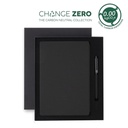 VARDIM - CHANGE ZERO Sustainable Gift Set with Refillable Notebook & Pen - Black