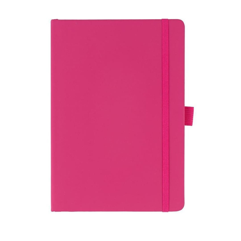 JURSI – Giftology A5 PU Notebook with Pen Loop – Pink