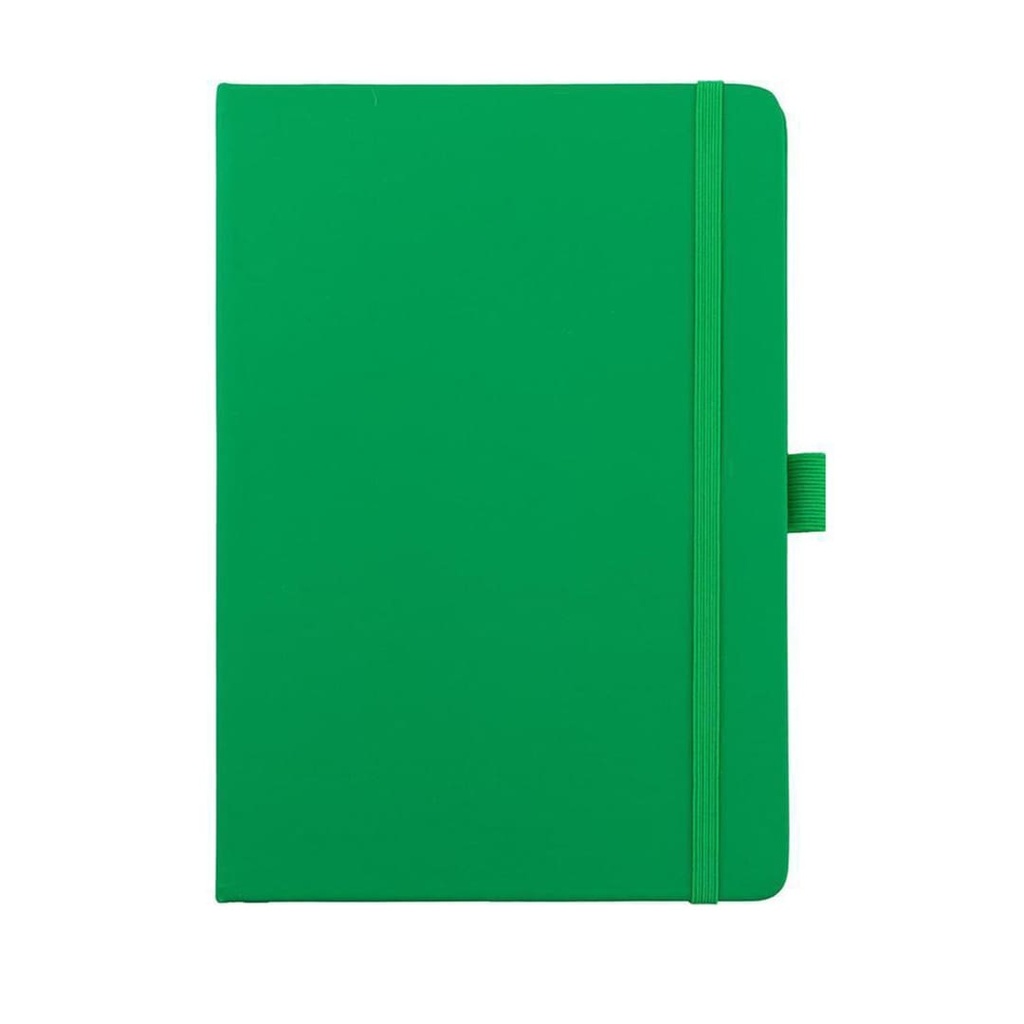 JURSI – Giftology A5 PU Notebook with Pen Loop – Green