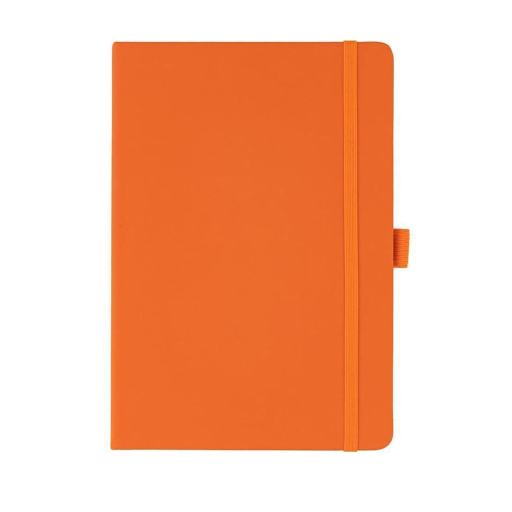 JURSI – Giftology A5 PU Notebook with Pen Loop – Orange