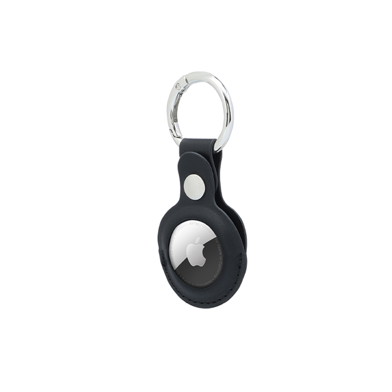 LEEVI - Santhome® PU Keychain with Santhome Tag pocket - Black