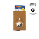 [CHSN 9169] TROMSI - Santhome® PU Card Holder with Santhome Tag pocket - Tan