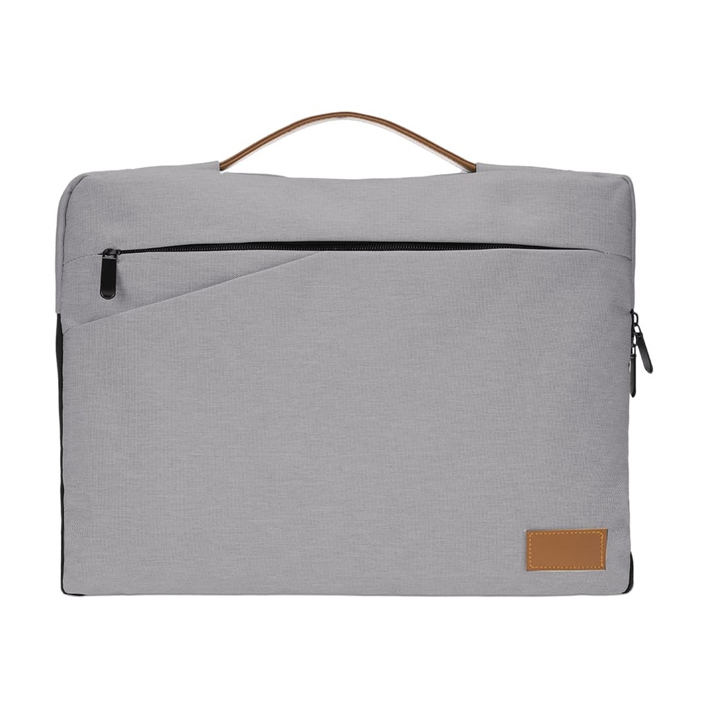 SALCEA - Santhome® 15" Laptop Sleeve - Grey/Tan