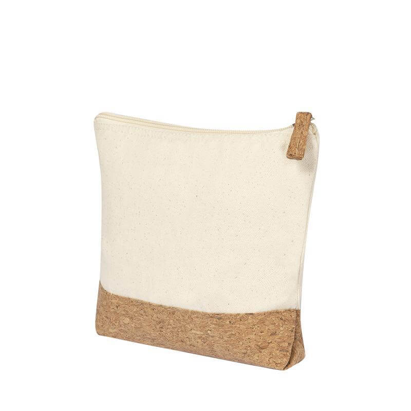 EOSTE - eco-neutral Recycled Cotton/Cork Pouch