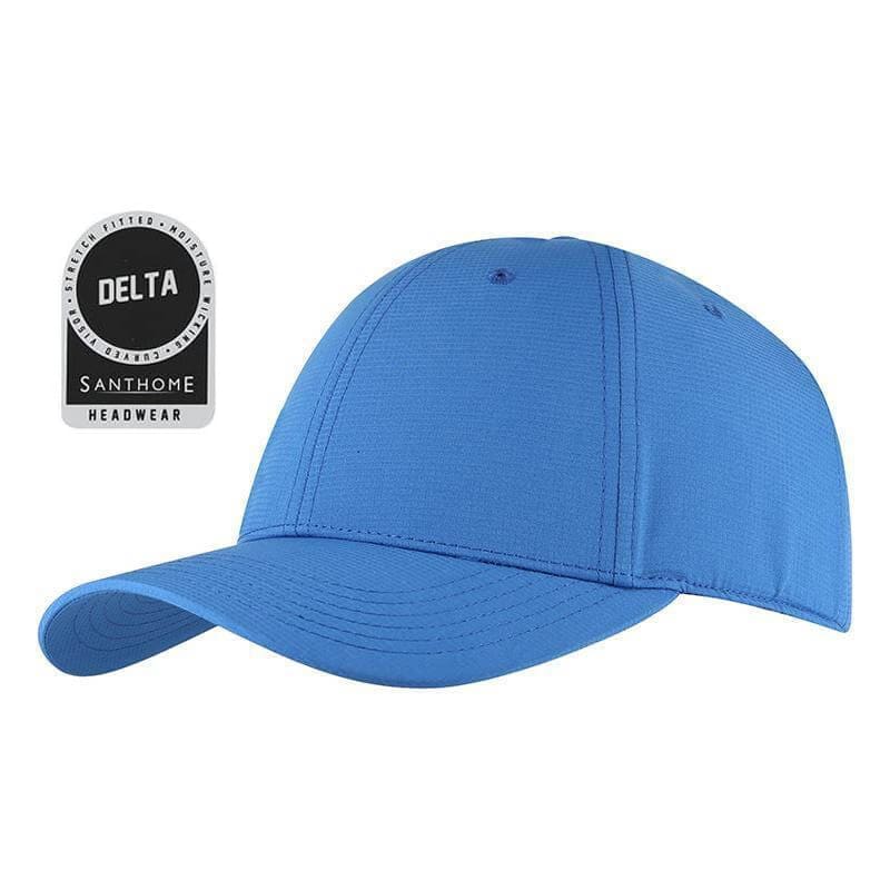 DELTA – Santhome® DryNCool® Performance Stretch-Fitted Cap – Marine Blue