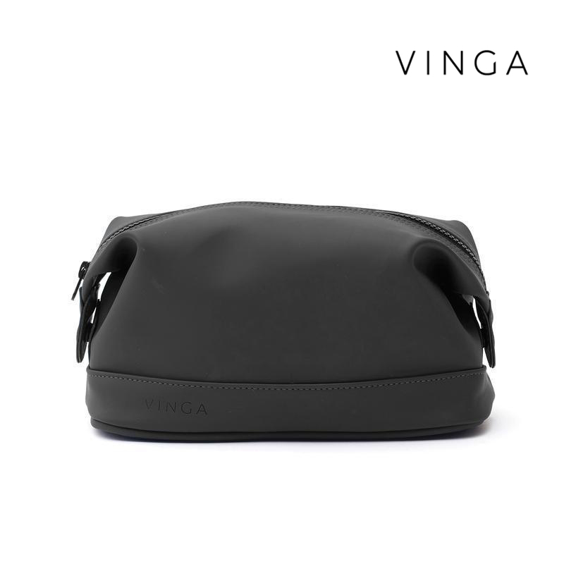 VINGA Baltimore Wash Bag – Black