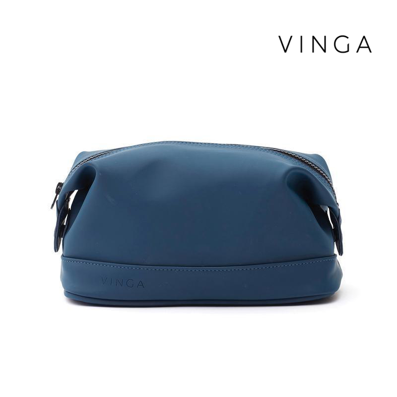 VINGA Baltimore Wash Bag – Navy