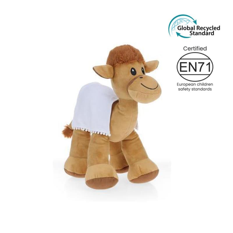 eco-neutral® GRS Recycled Camel Plush Toy (EN71 tested) – 30cms