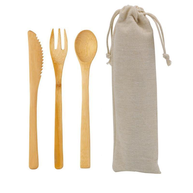 MEOLO – eco-neutral Bamboo Cutlery set