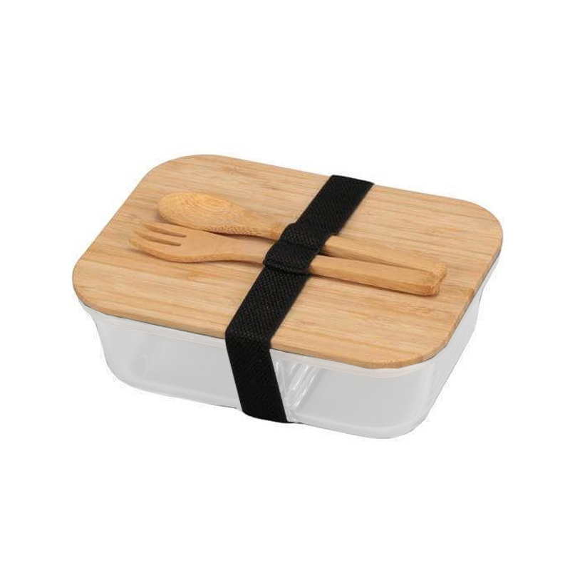 CORNETO – Hans Larsen Glass Lunch Box with Bamboo Cutlery