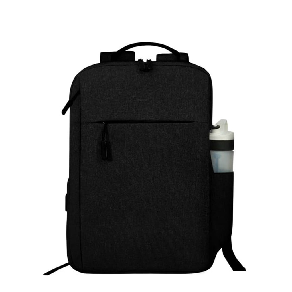 MALACCA – Giftology 14″ Laptop Backpack 10L – Black (Anti-bacterial)