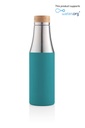 [DWHL 3221] R-BREDA - CHANGE Collection Recycled Insulated Water Bottle - Aqua Green