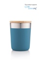 [DWHL 3222] R-LAREN - CHANGE Collection Recycled Insulated Mug - Blue