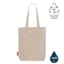 [CTEN 7122] DARGUN - GRS-certified Recycled Cotton Tote Bag with Gusset - Beige