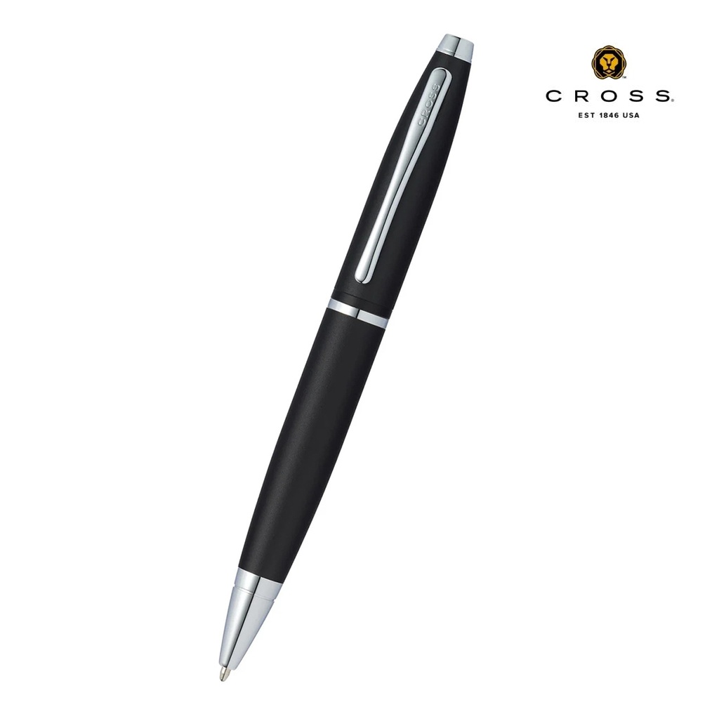 Cross Calais™ Matte Black with Polished Chrome Appointments Ballpoint Pen