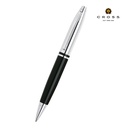 Cross Calais™ Chrome/Black Lacquer with Polished Chrome Appointments Ballpoint Pen