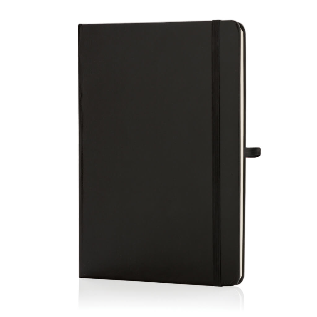 BUKH – SANTHOME A5 Hardcover Ruled Notebook Black