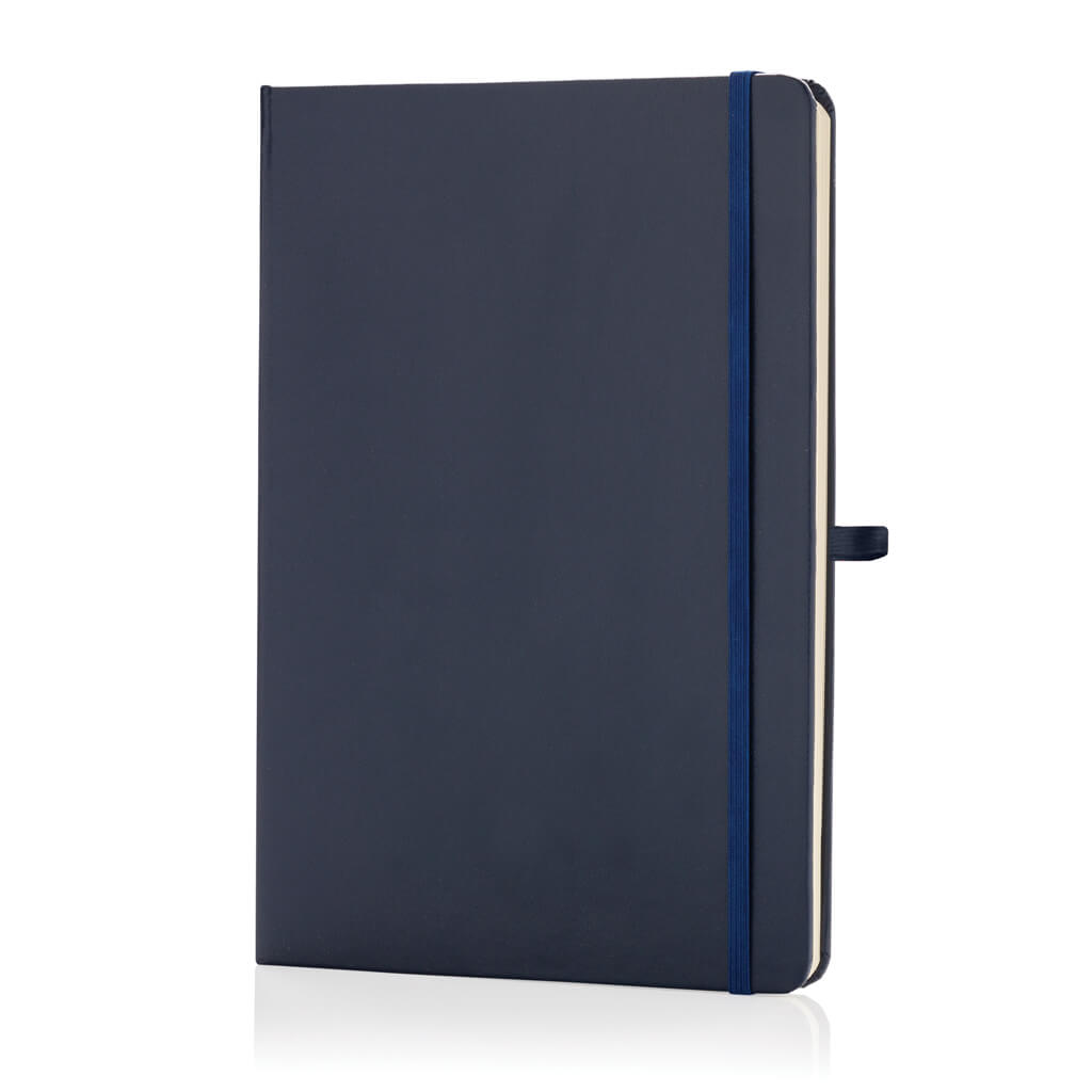 BUKH – SANTHOME A5 Hardcover Ruled Notebook Navy Blue